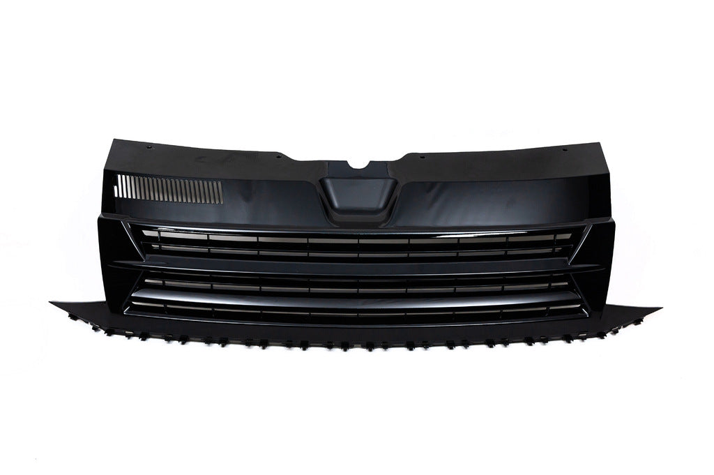 Front Grille Gloss Black (without Emblem) for Volkswagen T6 2015-2024 - image 3