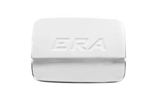 Covers on the hatch of the tank with the inscription ERA (1 pc., stainless steel) for Hyundai Accent 2006-2010 - Reelken Auto