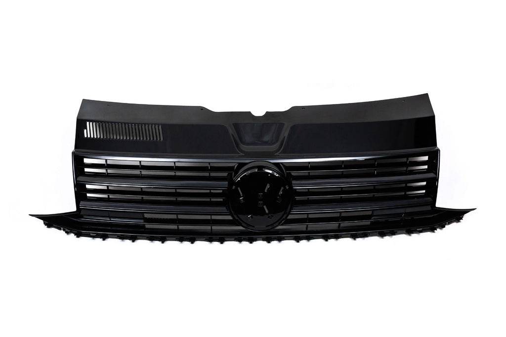 Front grill Black gloss (under the emblem) for Volkswagen T6 - Reelken Auto