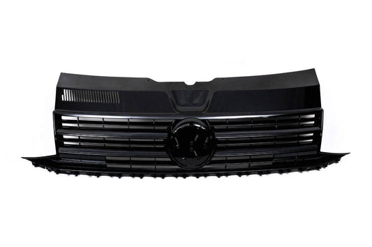 Front grill Black gloss (under the emblem) for Volkswagen T6 - Reelken Auto