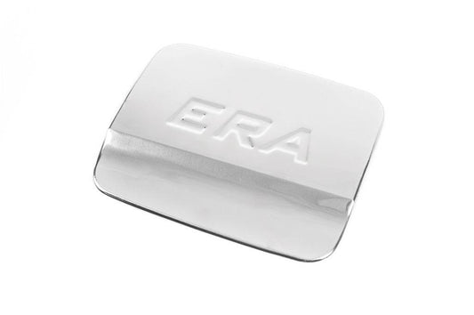 Covers on the hatch of the tank with the inscription ERA (1 pc., stainless steel) for Hyundai Accent 2006-2010 - Reelken Auto