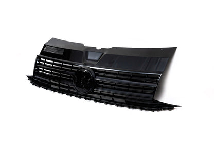 Front Grille Gloss Black (for Emblem) for Volkswagen T6 2015-2024 - image 3