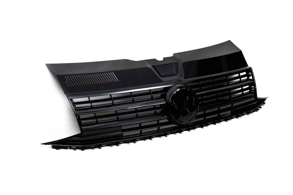 Front grill Black gloss (under the emblem) for Volkswagen T6 - Reelken Auto
