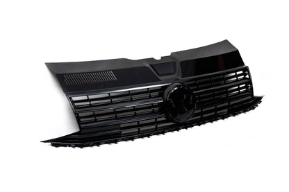 Front Grille Gloss Black (for Emblem) for Volkswagen T6 2015-2024 - image 1