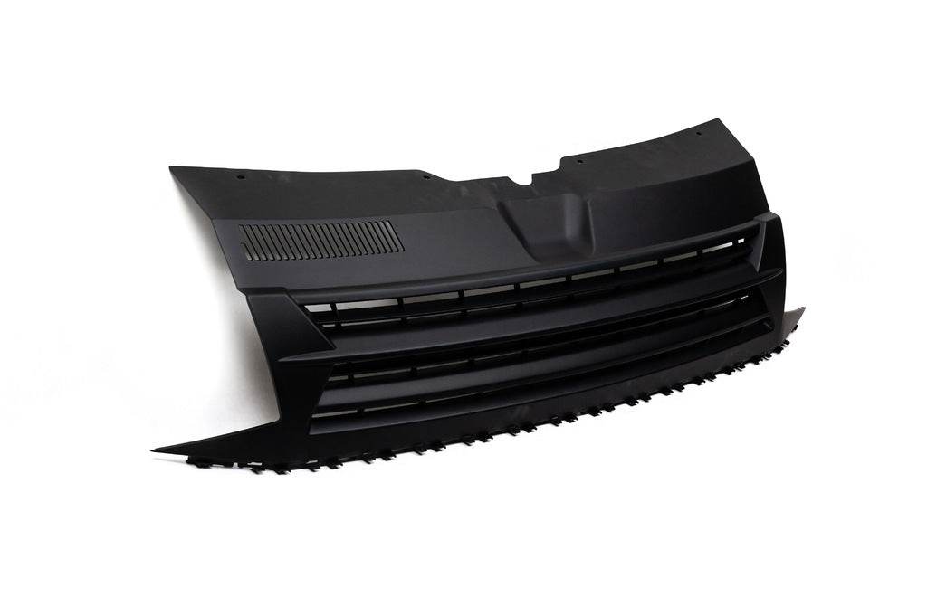 Front grill Black mat (no emblem) for Volkswagen T6 - Reelken Auto