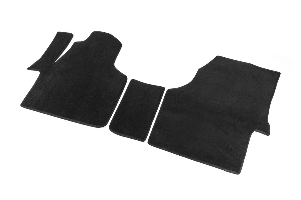 Carpet Floor Mats Premium V-1 (black) for Mercedes Sprinter W906 2006-2018 - image 2