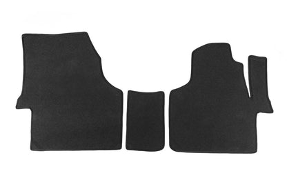 Carpet Floor Mats Premium V-1 (black) for Mercedes Sprinter W906 2006-2018 - image 3