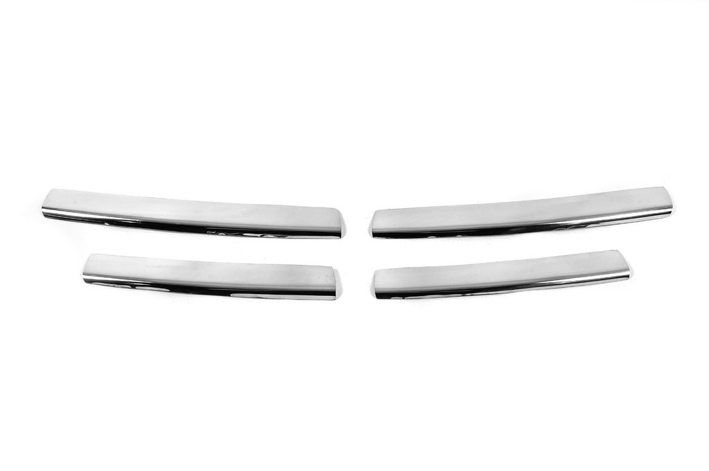 Grille Covers (4 pcs, Stainless Steel) for Renault Scenic/Grand 2003-2009 - image 2