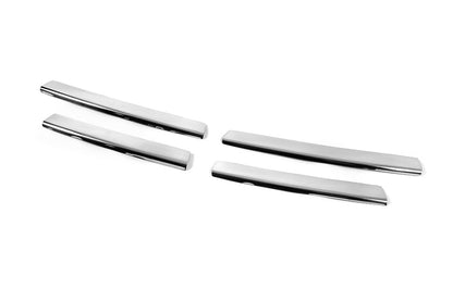 Grille Covers (4 pcs, Stainless Steel) for Renault Scenic/Grand 2003-2009 - image 4