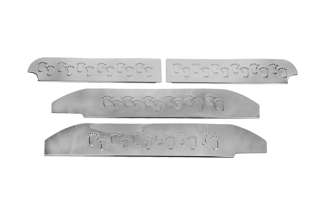 Interior door sill covers V2 (Carmos) for Mercedes Vito W639 2004-2014 - image 3