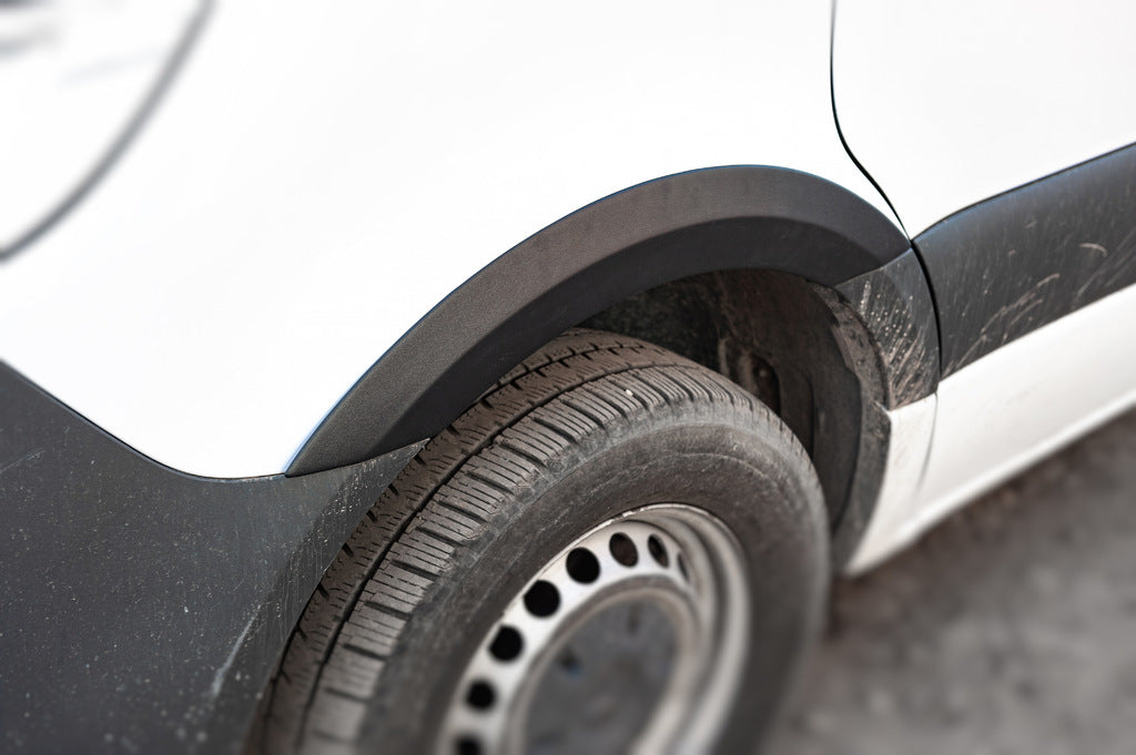 Fender flares (4 pcs, black) for Mercedes Sprinter W907/W910 2018- - image 3