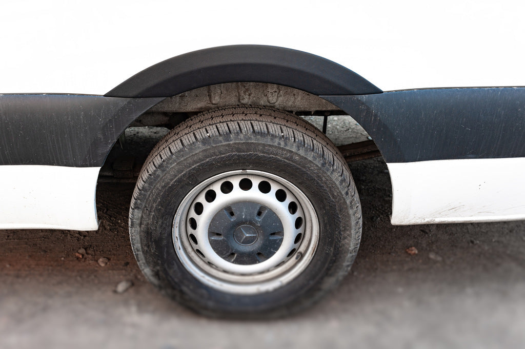 Fender flares (4 pcs, black) for Mercedes Sprinter W907/W910 2018- - image 6