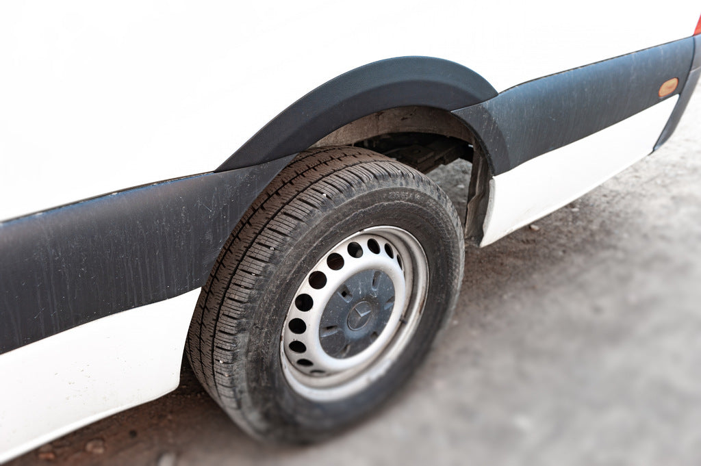 Fender flares (4 pcs, black) for Mercedes Sprinter W907/W910 2018- - image 7