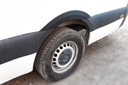 Fender flares (4 pcs, black) for Mercedes Sprinter W907/W910 2018- - image 7