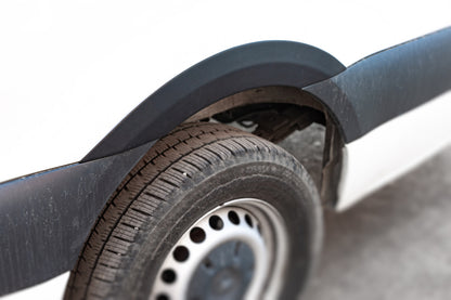 Fender flares (4 pcs, black) for Mercedes Sprinter W907/W910 2018- - image 8