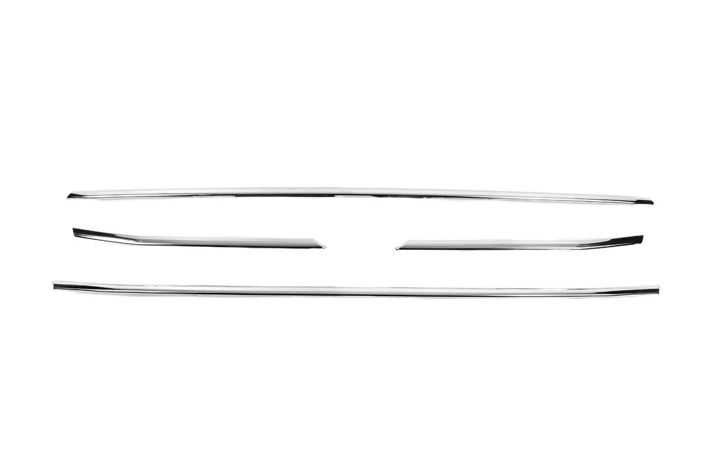 Grille Covers (4 pcs, Stainless Steel) for Ford Transit 2014- - image 2