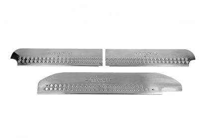 Stainless Steel Door Sill Protectors OmsaLine for Mercedes Viano 2004-2014 - image 2