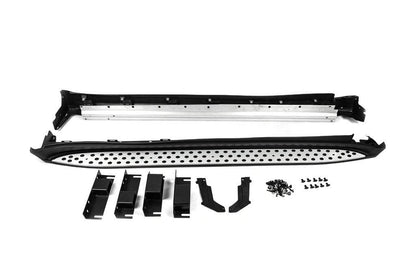 Side steps OEM (2 pieces, aluminum) for Mercedes ML W164 - Reelken Auto