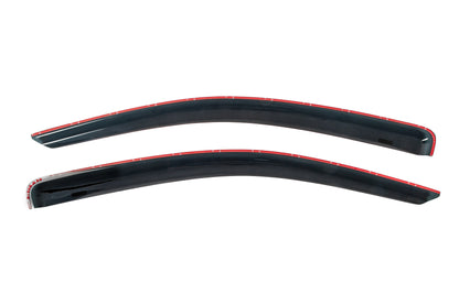 Front window deflectors (3D, 2 pcs, HIC) for Hyundai I-20 2008-2012 - image 4