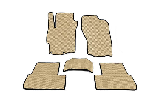 Mats (EVA, Beige) for Mitsubishi Lancer X 2008↗ - Reelken Auto