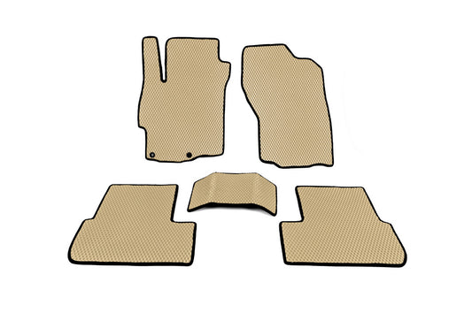 EVA Floor Mats Beige for Mitsubishi Lancer X 2008- - image 1