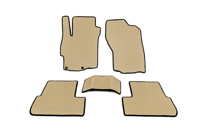EVA Floor Mats Beige for Mitsubishi Lancer X 2008- - image 1