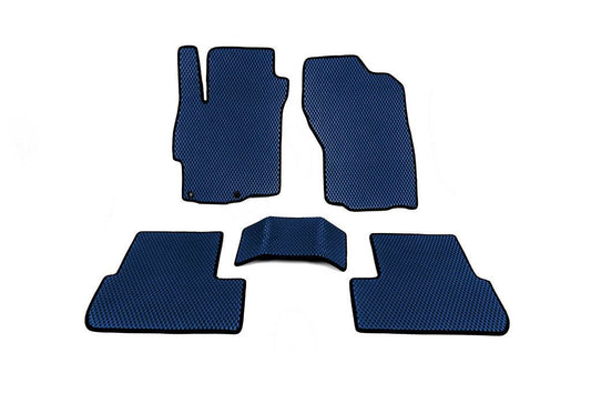 Mats (EVA, Blue) for Mitsubishi Lancer X 2008↗ - Reelken Auto