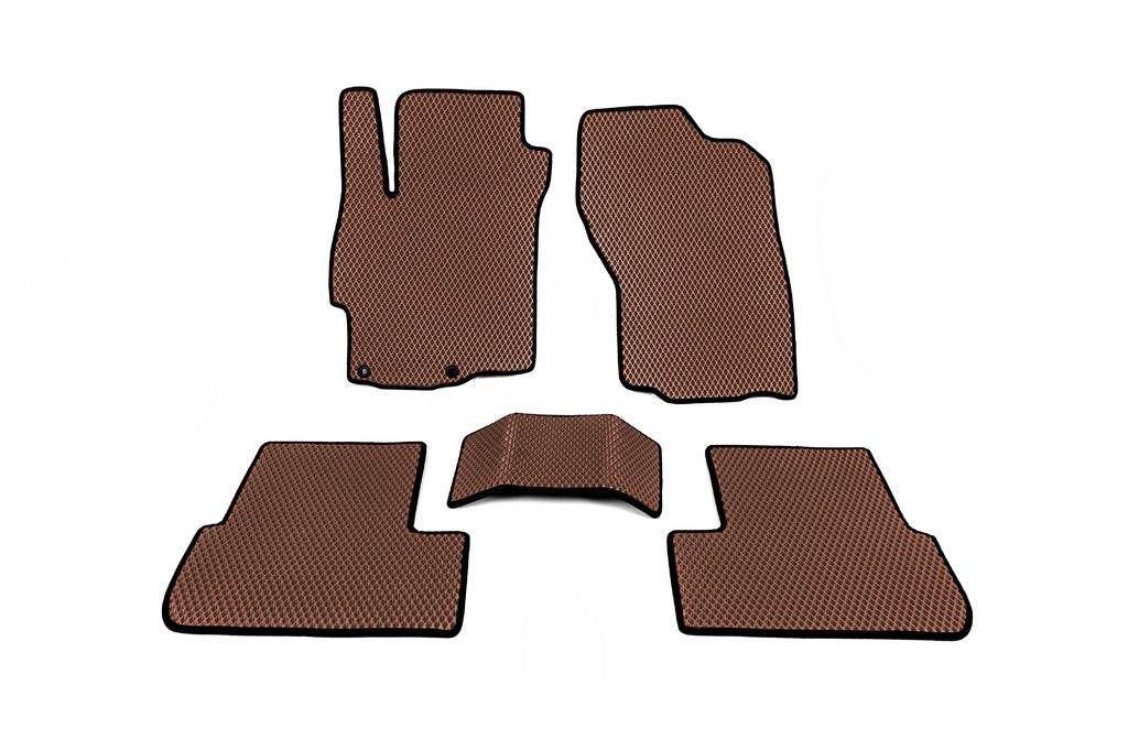 Mats (EVA, Brown) for Mitsubishi Lancer X 2008↗ - Reelken Auto
