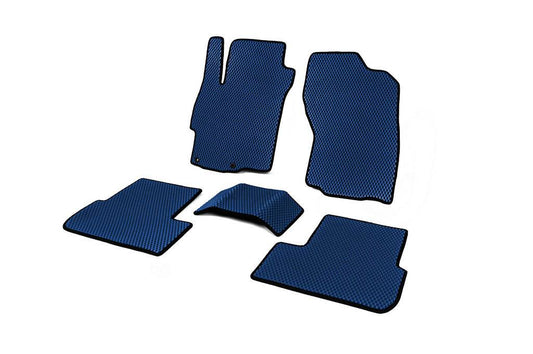 Mats (EVA, Blue) for Mitsubishi Lancer X 2008↗ - Reelken Auto