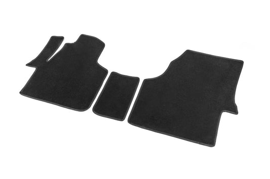 Carpet Floor Mats Base V-1 (black) for Mercedes Sprinter W906 2006-2018 - image 2