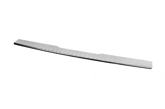 Cover on the rear bumper with a bend (Carmos V1, stainless steel) for Mercedes Vito W639 2004-2014 - Reelken Auto