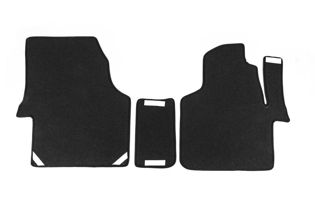 Carpet Floor Mats Base V-1 (black) for Mercedes Sprinter W906 2006-2018 - image 3