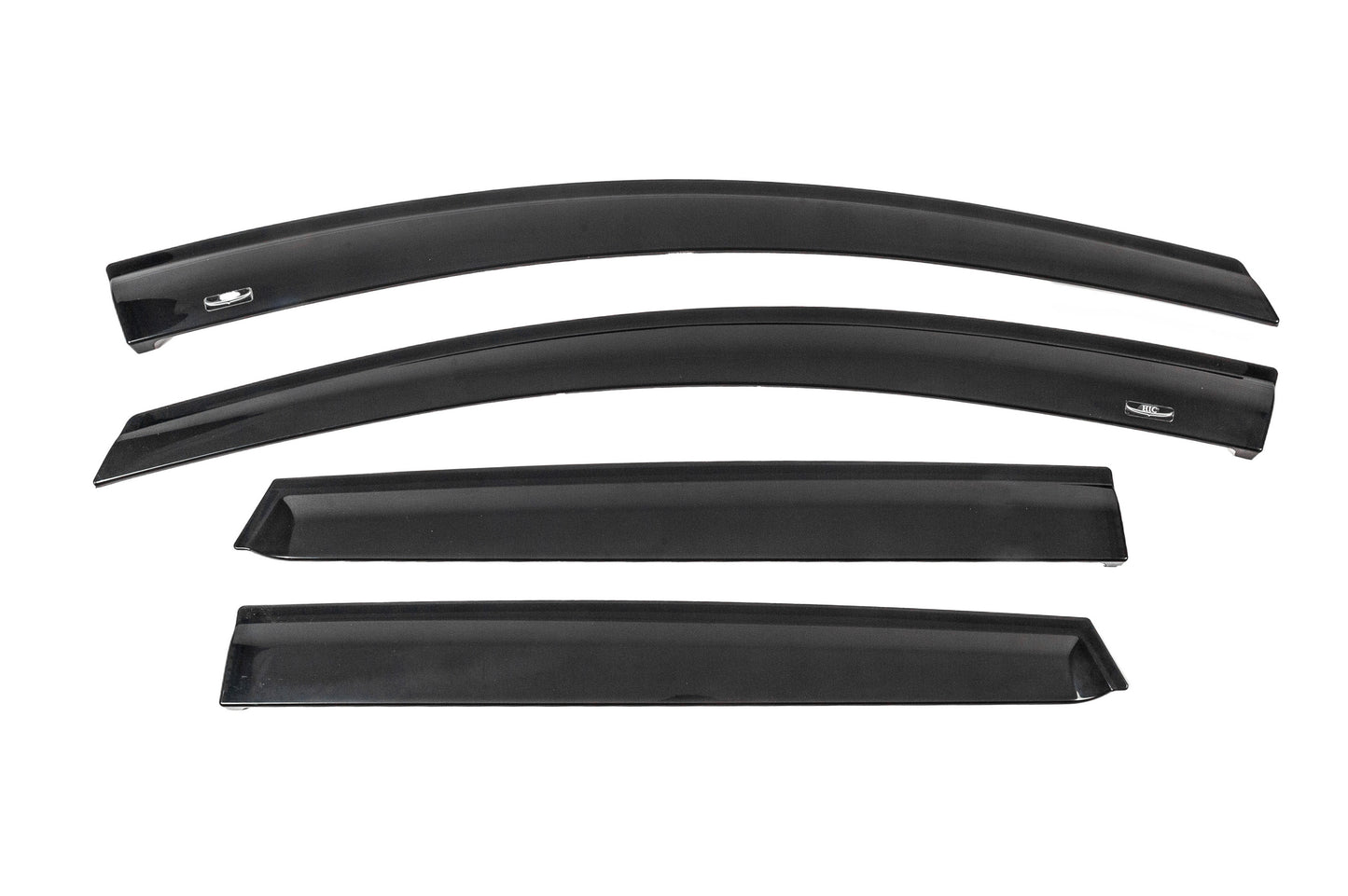 Window Deflectors HB (4 pcs, HIC) for Nissan Tiida 2011-2014 - image 1