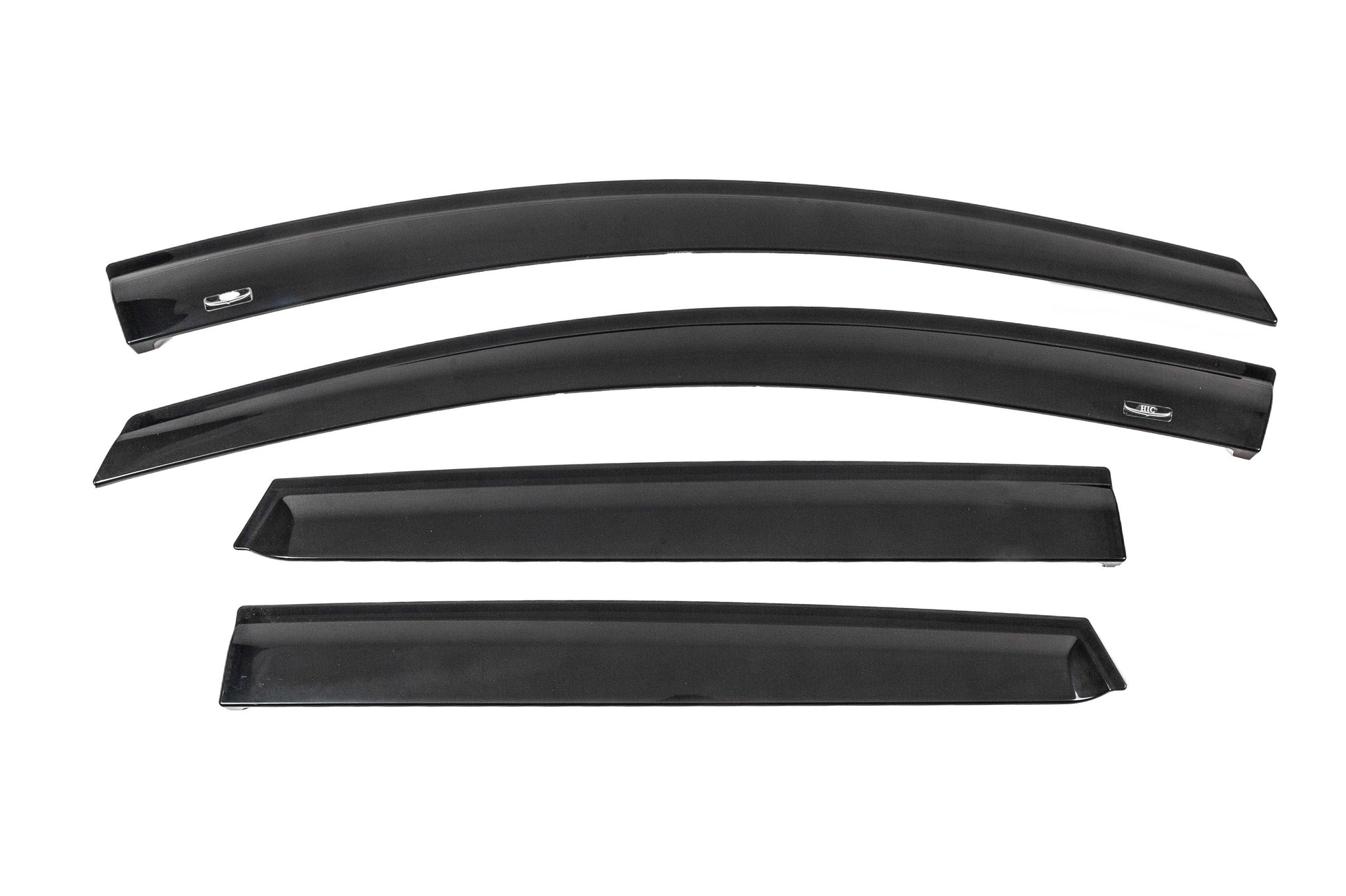 Window Deflectors HB (4 pcs, HIC) for Nissan Tiida 2011-2014 - image 1