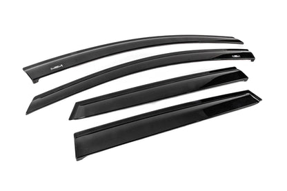 Window Deflectors HB (4 pcs, HIC) for Nissan Tiida 2011-2014 - image 4