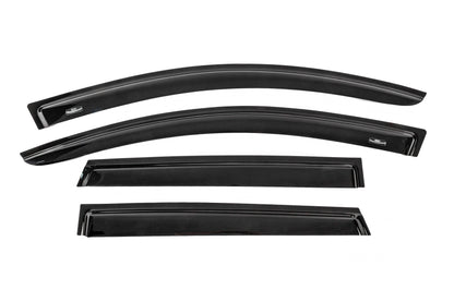 Window deflectors for 7-seater (4 pcs, HIC) for Nissan Qashqai 2010-2014 - image 1