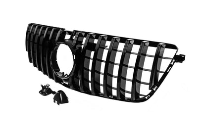 GT Panamericana Black front grille (for GL High) for Mercedes GL/GLS сlass X166 2012-2019 - image 4