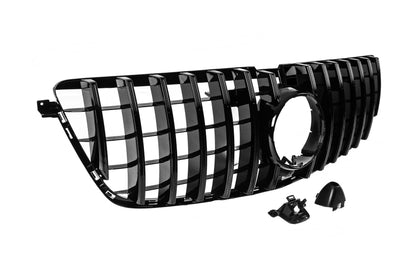 Front Grille GT Panamericana Black (for GL) for Mercedes GL/GLS сlass X166 2012-2019 - image 5