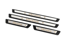 Door sill protectors (Ukraine, 4 pcs, stainless steel) - image 2