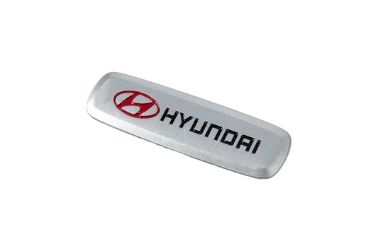 Aluminum Badge for Car Mats (1 pc) for Hyundai - image 2