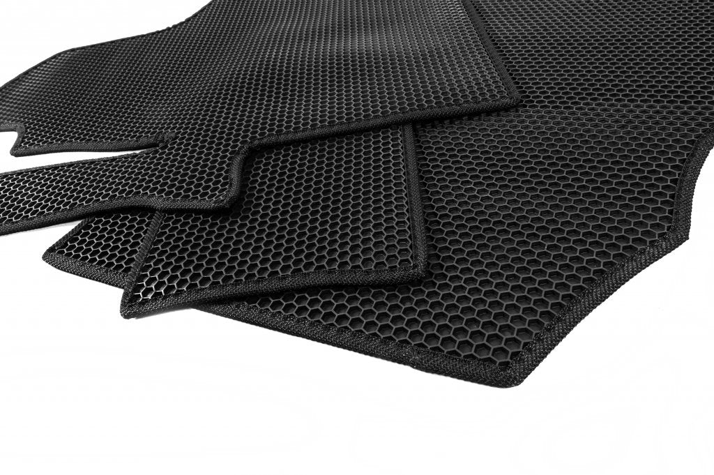 Rubber Floor Mats Carsuit (Black) for Toyota MR2 - image 1