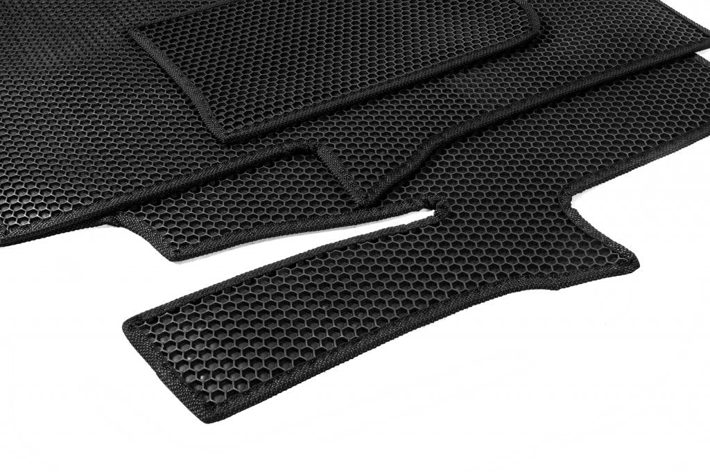 Rubber Floor Mats Carsuit (Black) for Daewoo Matiz 2009-2015 - image 2
