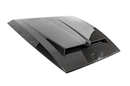 Hood Cover BRBS (2004-2018, Carbon) for Mercedes G сlass W463 1990-2018 - image 3