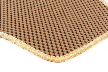Rubber Floor Mats Carsuit (Beige) for Citroen Jumpy 1996-2007 - image 3