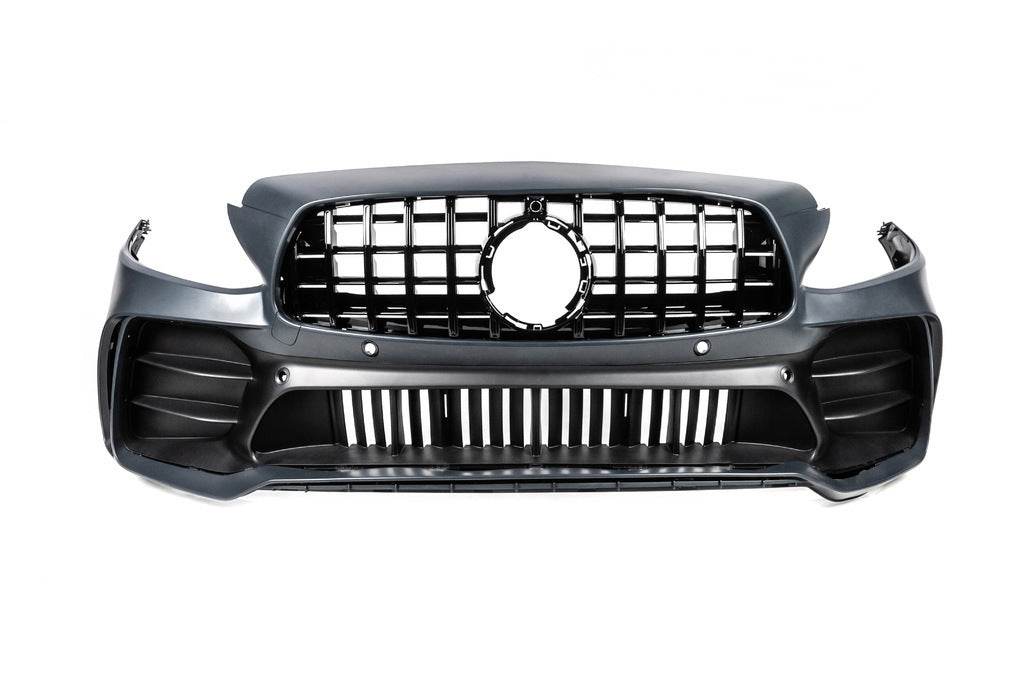 Body kit with full rear bumper (Black Mamba C63GT design) for Mercedes C-class W205 2014-2021 - Reelken Auto