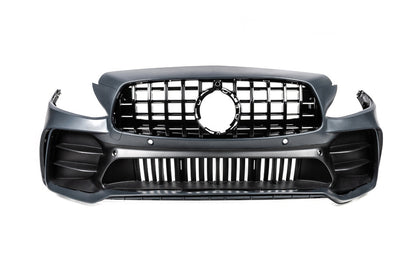 Front bumper assembly (C63 GT design) for Mercedes C-сlass W205 2014-2021 - image 5