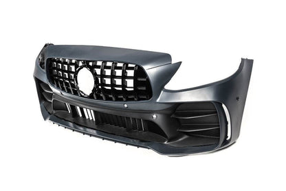Body kit with full rear bumper (Black Mamba C63GT design) for Mercedes C-class W205 2014-2021 - Reelken Auto