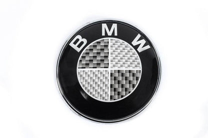 Emblem Carbon, Turkey (82mm) for BMW 5 series E-34 1988-1995 - Reelken Auto