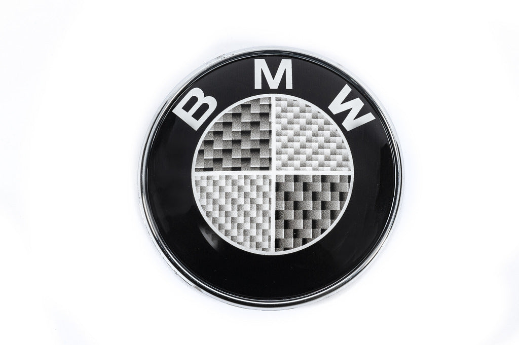 Carbon Emblem, Turkey (82mm) for BMW 5 Series E-34 1988-1995 - image 3