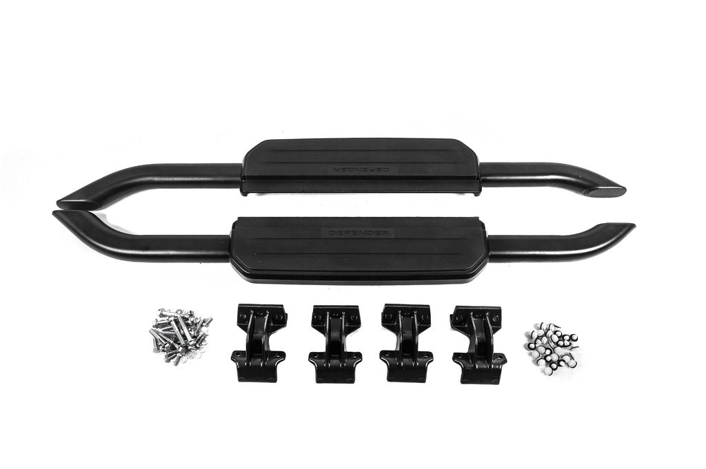 OEM Black Side Steps (for short version, 2 pcs) for Land Rover Defender 2019- - image 1